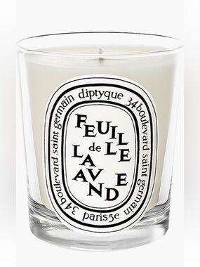 Diptyque Feuille de Lavande (Lavender Leaf) Scented Candle 70g 2.4 oz NEW